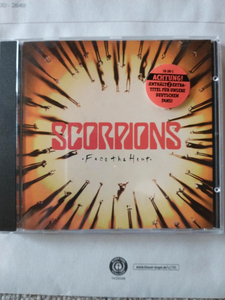 Scorpions "Face The Heat" CD in Oberasbach