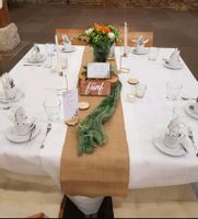 Hochzeit Deko Jute Tischläufer Bayern - Weiden (Oberpfalz) Vorschau