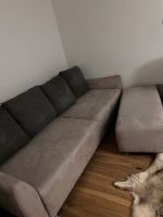 Couch / Schlafcouch grau Selbstabholer Bayern - Krailling Vorschau
