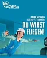 NEU & OVP! 1×Gutschein 2 Flüge SKYDIVING / Bodyflying in Bottrop. Nordrhein-Westfalen - Greven Vorschau