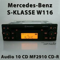 Original Mercedes Audio 10 CD MF2910 CD-R W116 Radio S-Klasse RDS Nordrhein-Westfalen - Gütersloh Vorschau