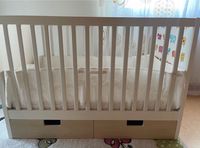 Ikea Stuva Kinderbett 140x70 cm / Weiß mit Holzoptik Baden-Württemberg - Kraichtal Vorschau