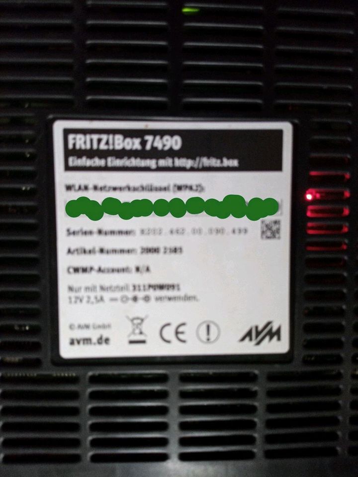 1&1 HomeServer 50.000+/FRITZ!Box 7490 org. FRITZ!OS kein Branding in Jessen (Elster)