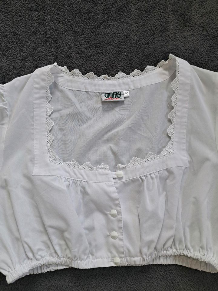 Dirndlbluse Bluse von Country Line Gr. 40 in Markt Indersdorf