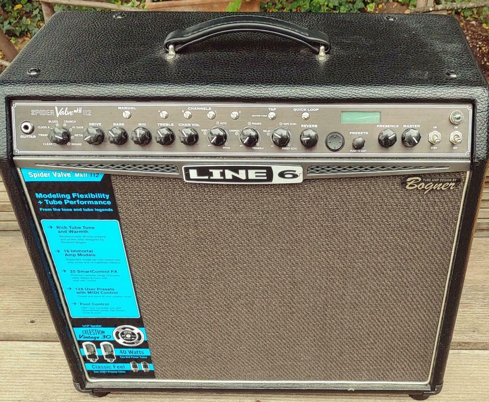 Der Ultra-Gitarren-Amp von Line6 und R. Bogner "spider valve mk2" in Bad Vilbel