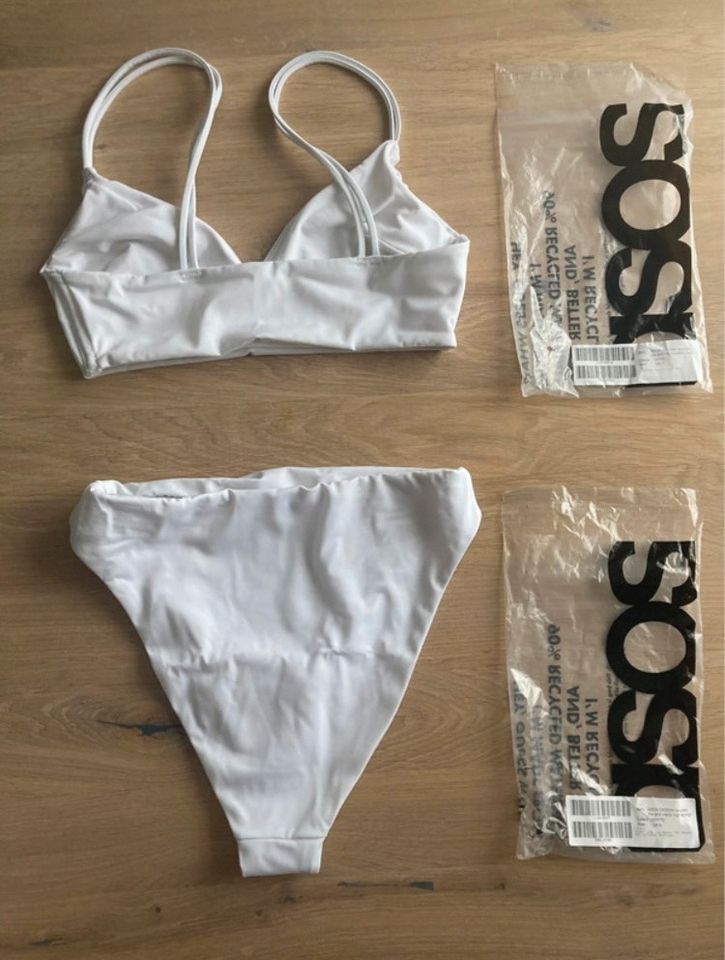 Weißes Bikini-Set neu in Siefersheim