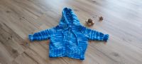 Handmade gestrickte Jacke Strickjacke baby Gr. 74/80 74 80 blau Hessen - Nidda Vorschau