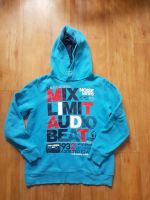 Hoodie Kapuzenpulli türkis bunt 146/152 Nordrhein-Westfalen - Lennestadt Vorschau