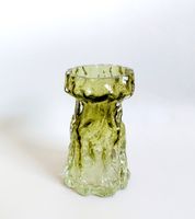 Ingrid Glas Vase Borke Grün 14 cm Vintage 60er Jahre Münster (Westfalen) - Wolbeck Vorschau