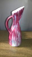 Strehla Vase Krug Keramik Vintage 50/60er violett/rot Krug DDR Hessen - Meinhard Vorschau