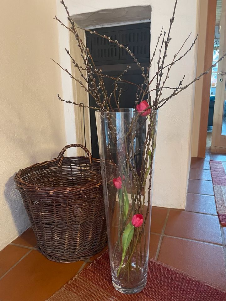 Vase Glas Bodenvase Deko in Leutkirch im Allgäu