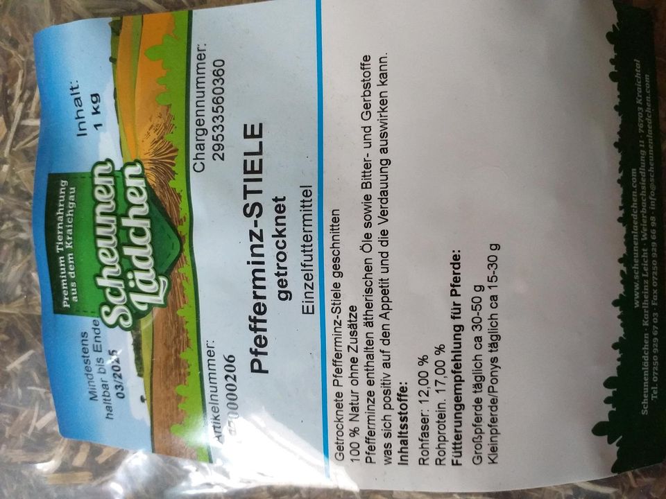 Pfefferminz Stiele 1 KG (Neu) in Eisenach