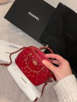 CHANEL | NEU/ Rot Calfskin Leder Crossbody Clutch Tasche 2023 Köln - Niehl Vorschau