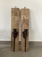 Zwei Kerzenhalter aus Gußeisen Niedersachsen - Quakenbrück Vorschau