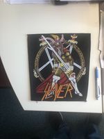 Slayer Backpatch, Vintage Rückenaufnäher, Metal Kutte, Patch Thüringen - Niederorschel Vorschau