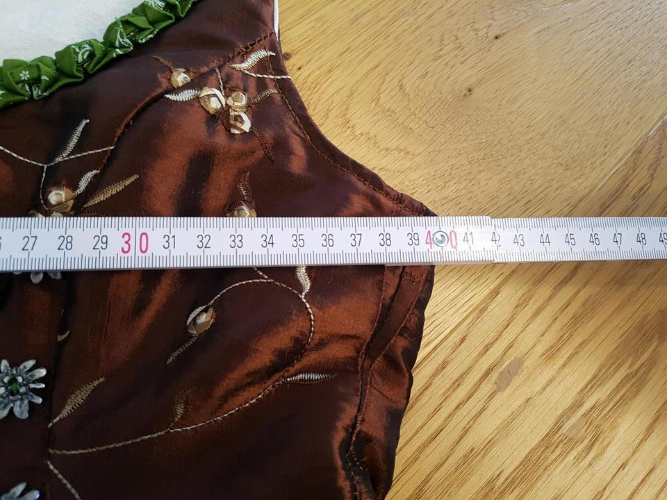 Damendirndl, handmade, Größe ca. 38, braun, grün, Dirndl, Kleid in Riedenburg