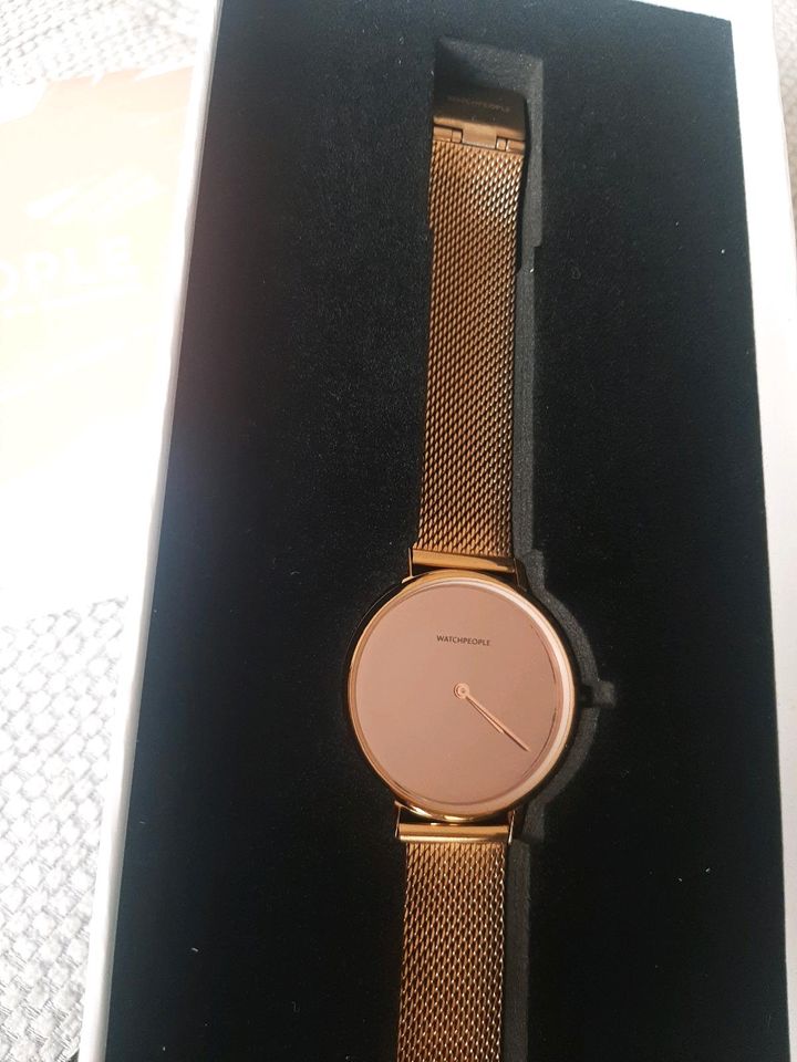 Schöne Watch People Damen Armbanduhr Rose Gold in Rhede