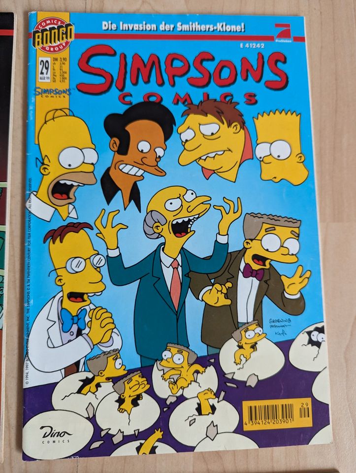 Simpsons Comics - 8 Stück - guter Zustand in Cham