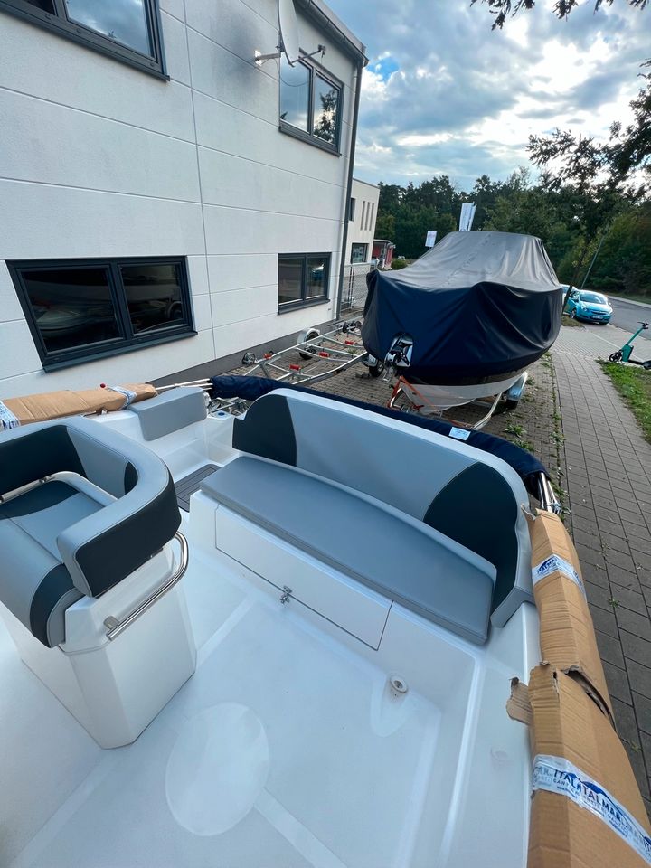 Motorboot ITALMAR WA19 Plus + HARBECK Trailer  +++ in Fürth