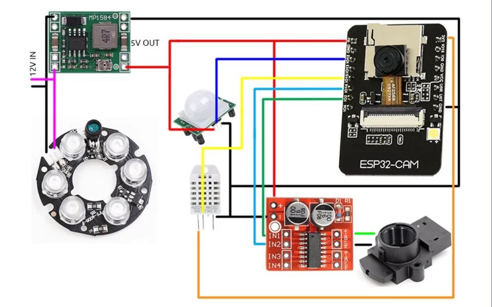 Esp32 Cam All in one Paket sicherheitskamera Kamera in Bad Vilbel