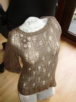 vero moda zarter Pullover khaki Häkelblumen M Bayern - Forchheim Vorschau