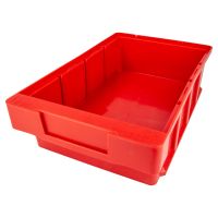 Regalboxen, Lagerkasten 30 x 18,5 x 8 cm, rot, wie neu Nordrhein-Westfalen - Preußisch Oldendorf Vorschau