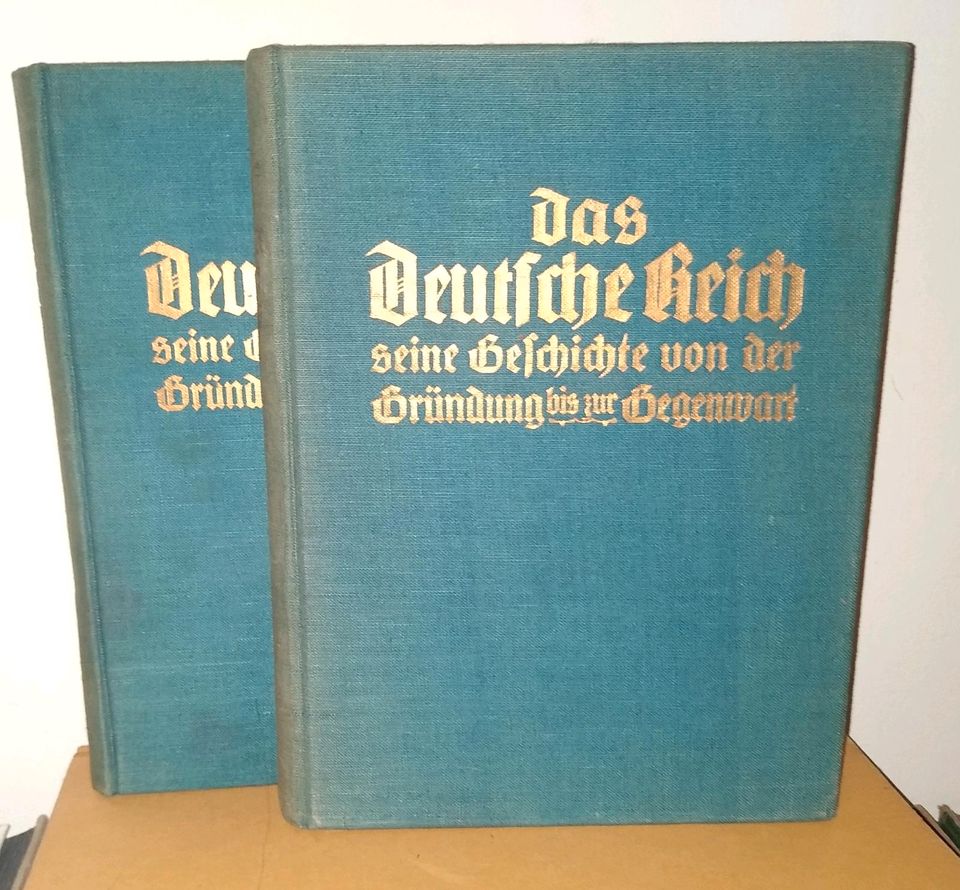 2 Bnd. Das Deutsche Reich - seine Geschichte... Hoppenstedt 1923 in Berlin