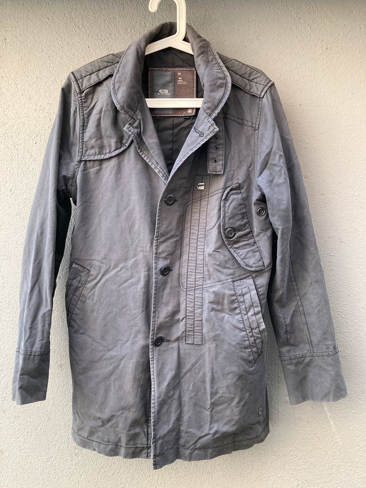 G-STAR New Decoy Garber Trench, Mantel, slim fit, grau, M in Ismaning