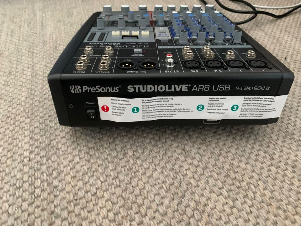 Presonus StudioLive AR8 USB Analogmischpult 8-Kanal in Bremen