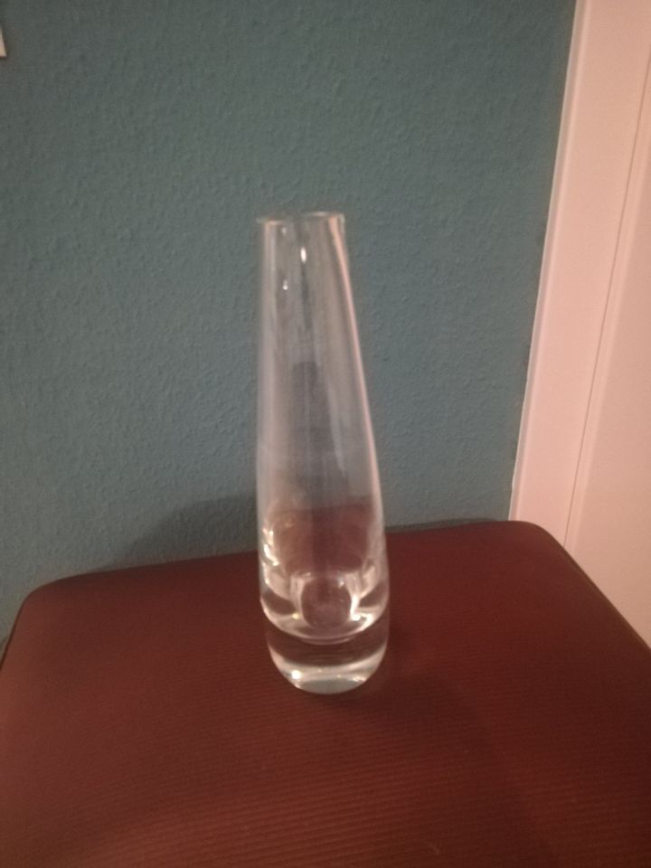 Glasvase Murano Wagenfeld Midcentury Bauhaus 60er 70er 50er Vase in Tettnang