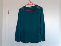 Oberteil Gr. 36 / S Yessica Bluse dünn blau petrol Stickerei Nordrhein-Westfalen - Velbert Vorschau