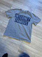 Yigga Shirt Gr. 158 164 T-Shirt Internet famous grau Brandenburg - Baruth / Mark Vorschau