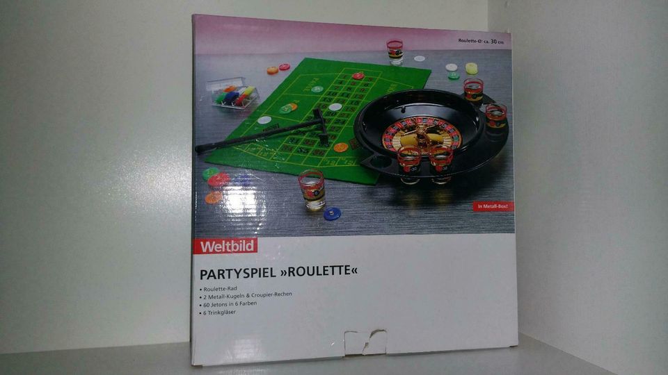 Roulette Partyspiel, Gesellschaftsspiel in Balge