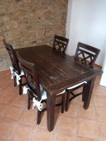 Tisch mit 4 Stühlen Massivholz Saarland - Perl Vorschau