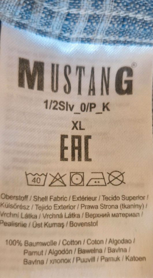 Herrenhemd von Mustang in XL in Gommern