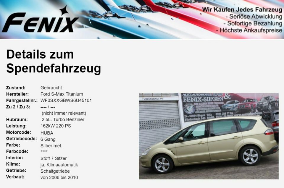 Zylinderkopf Motor HUBA 2,5 TS 30650184 220 PS Volvo Ford S MAX in Siegen