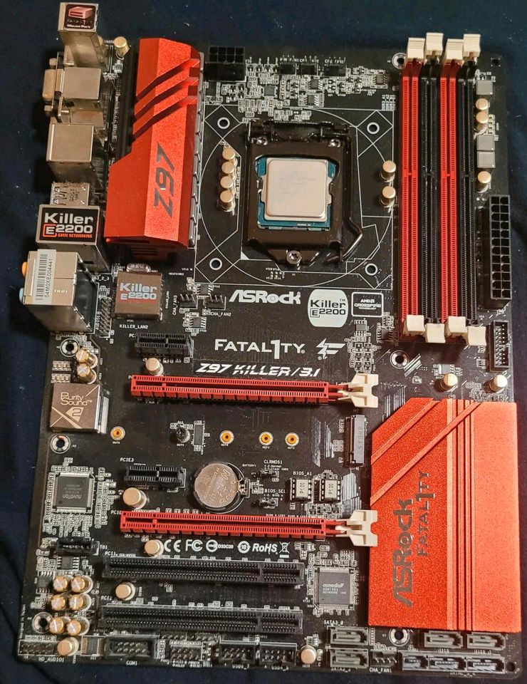 asrock fatal1ty Z97 killer/ 3.1 + intel core i7 4790k + 16gb ram in Blaustein