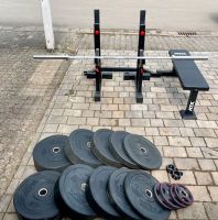 Homegym ATX Langhantel Gewichte Hantelscheiben Rack Gym Fitness Saarland - Freisen Vorschau