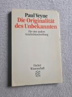 Die Originalität des Unbekannten,Paul Veyne Elberfeld - Elberfeld-West Vorschau