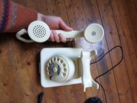 Telefon Vintage Post W49 Elfenbein Münster (Westfalen) - Handorf Vorschau