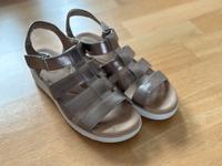roségold-metallic Plateau Sandaletten von Clarks in 39,5 Pankow - Weissensee Vorschau