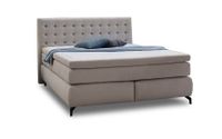 Boxspringbett hellgrau 180x200cm, Bett inkl Matratze & Topper OVP Nordrhein-Westfalen - Mettingen Vorschau