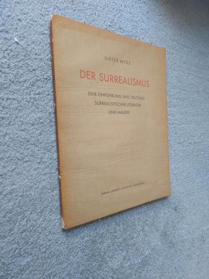 Dieter Wyss Der Surrealismus mit 11 Tafeln in Elmshorn