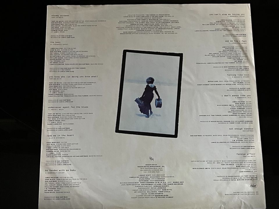 Tina Turner Foreign Affair LP Vinyl Schallplatte 1989 in Obernheim-Kirchenarnbach