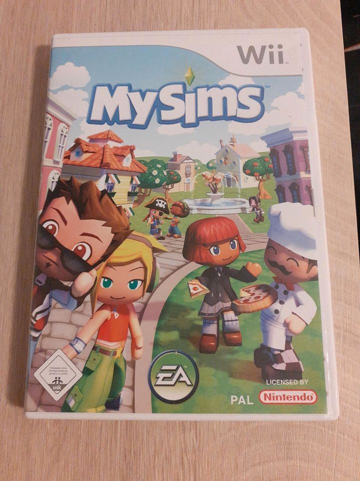 Wii Spiel: My Sims in Leipzig