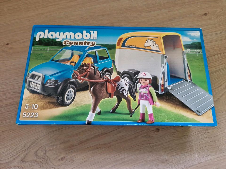 Playmobil,  Pferdeanhänger, 5223 in Zeven