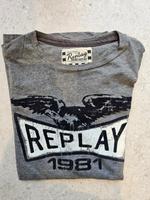Replay T-Shirt Herren grau Druck Gr. S TOP Nordrhein-Westfalen - Gronau (Westfalen) Vorschau