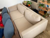 Gebrauchtes Sofa, Beige 200x90x65 cm Hessen - Gießen Vorschau