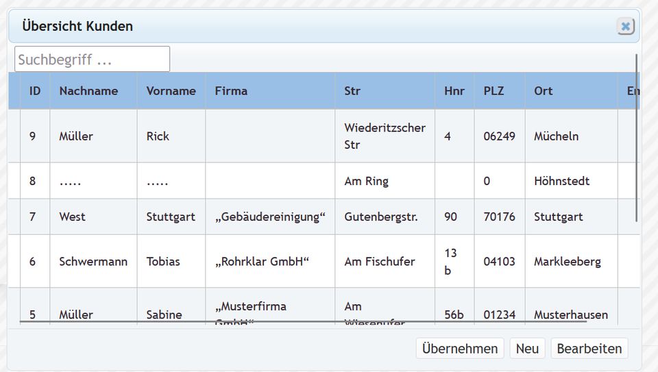 Rechnungsprogramm | Verwaltungsprogramm in Bad Lauchstädt