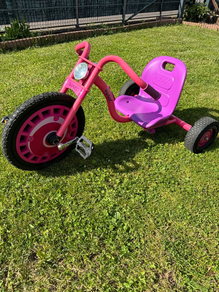 Hauck Kettcar Gokart Typhoon Dreirad Chopper Trike  Pink Purple in Künzell